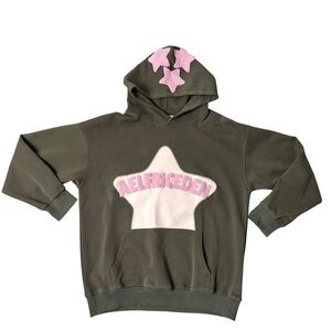 Aelfric EdenStar Hoodie - Grey and Pink